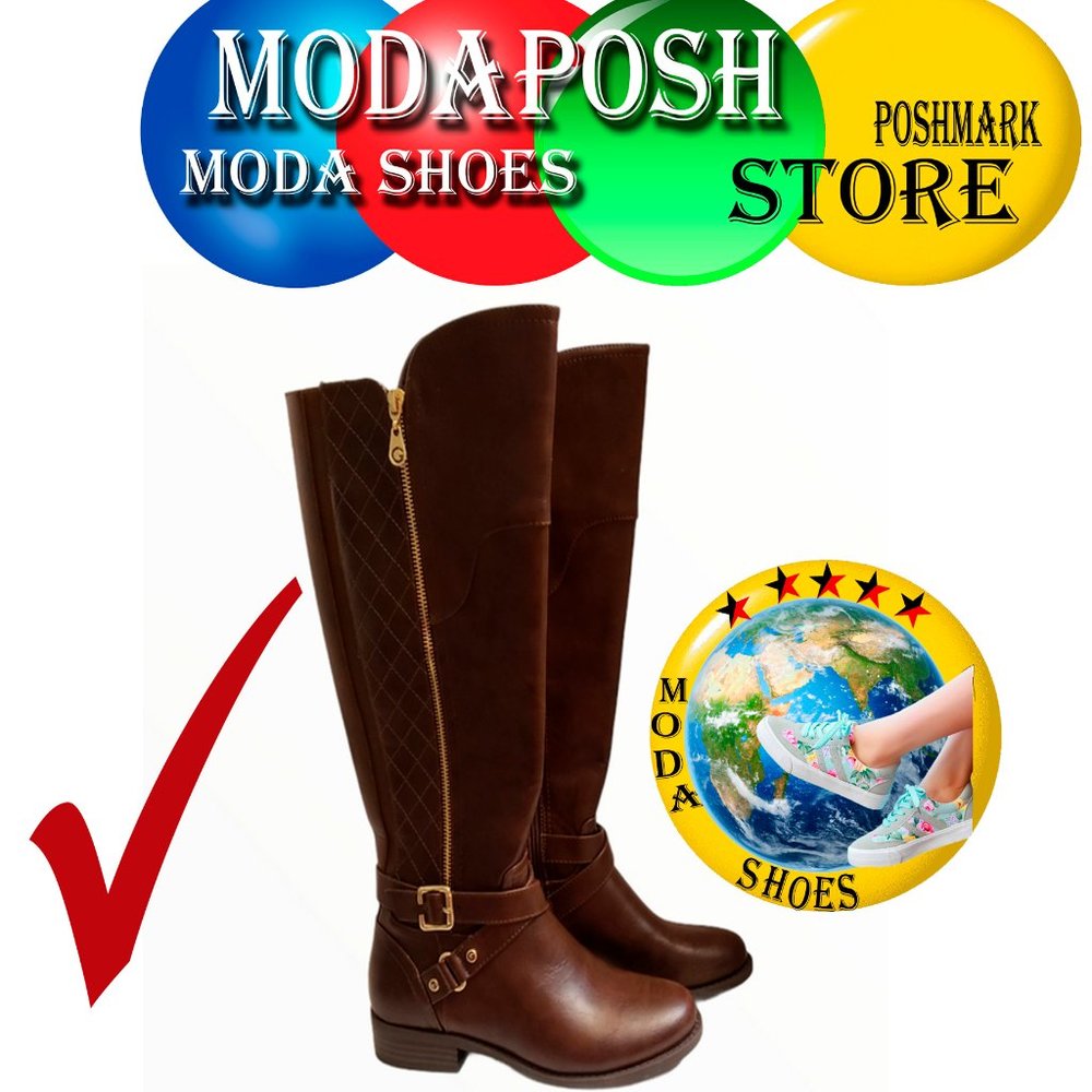 GBG Guess Haidyn Dark Brown Women Boots Size-7-M COD/192